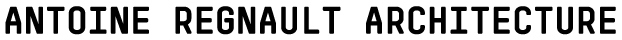 Antoine Regnault Architecture Logo